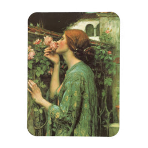 Íman Meu Rosa doce, ou Alma do Rosa por Waterhouse