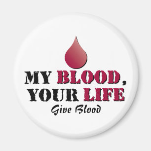 Íman Meu sangue - sua vida - dê o sangue