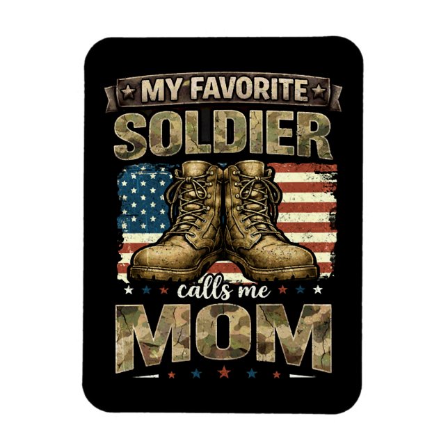 Íman Meu soldado favorito me chama de mãe (Vertical)