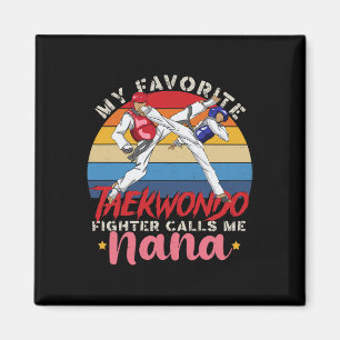 Íman Meu taekwondo favorito me chama de mãe da Nana