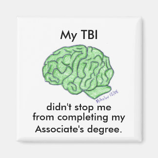 Íman "Meu TBI não me impediu..." - Diploma de Associado