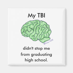Íman "Meu TBI não me parou…" - segundo grau