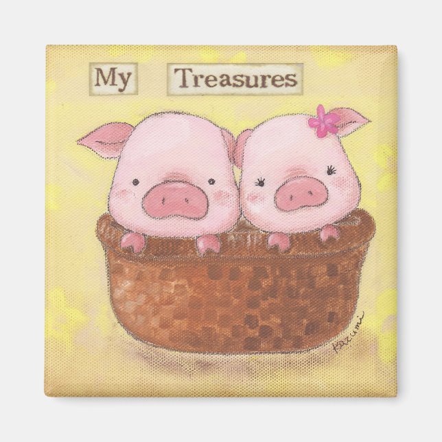 Íman Meu tesouro (Frente)