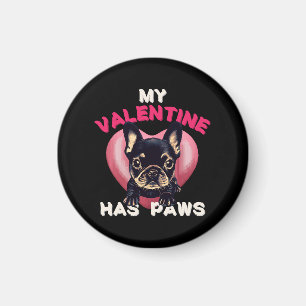 Íman Meu Valentim tem Patas amante de cães