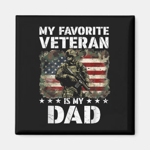 Íman Meu Veterano Favorito É Meu Dia dos Veteranos Pais