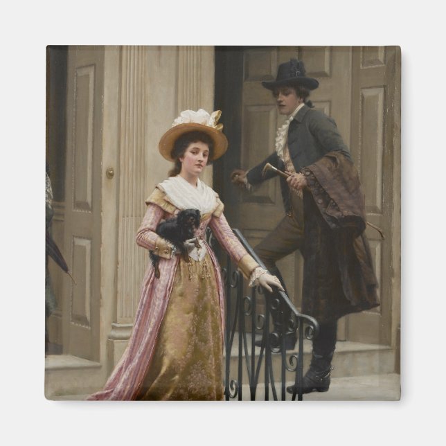 Íman Meu vizinho de porta próxima (Casal flertando) (Be (Frente)