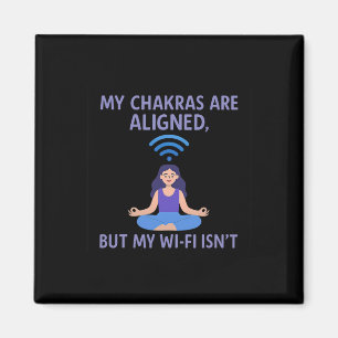 Íman Meus Chakras Alinhados Mas Wifi Não É Yoga Meditaç
