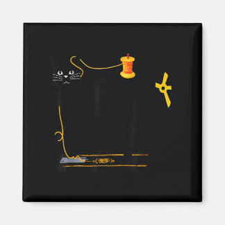 Íman Mewing Machine Funny Quilting Craft Lover Quilter