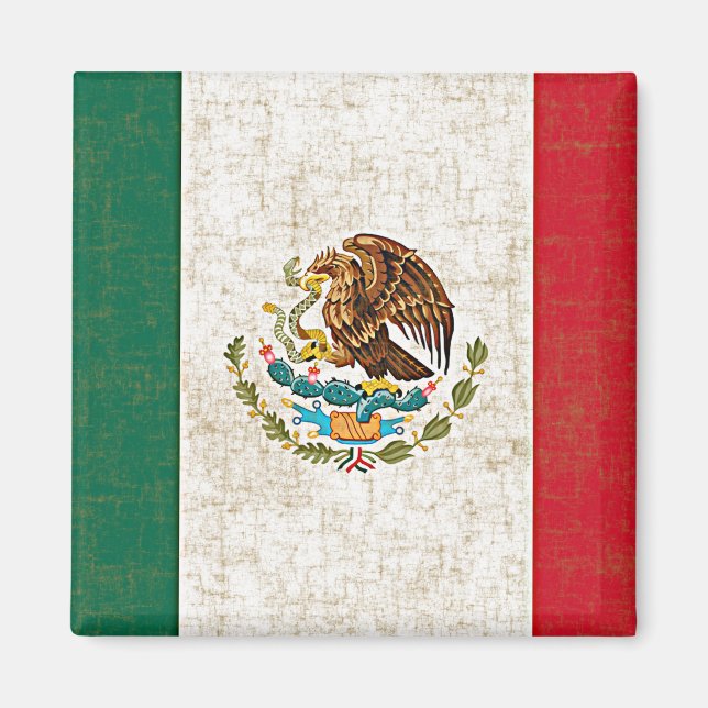 Íman MEXICAN FLAG Magnet (Frente)