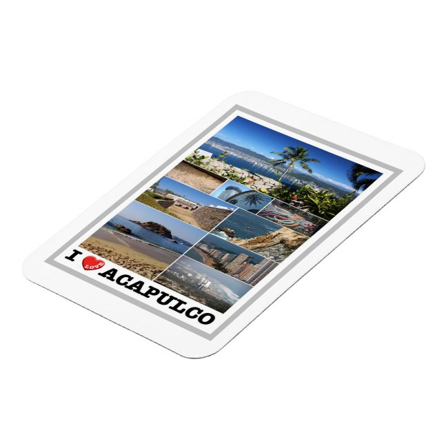 Íman México - Acapulco - Eu Amo - (Left Side)