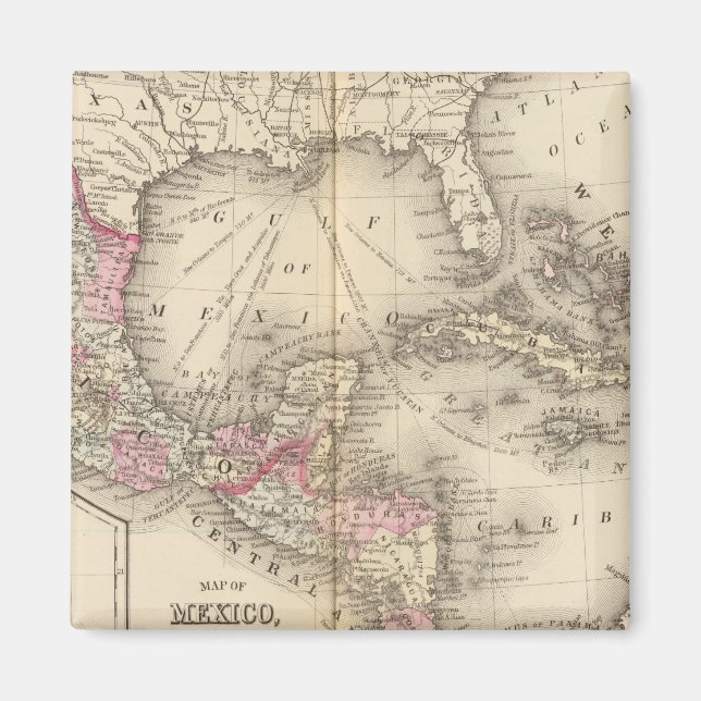 Íman México, América Central, Índias Ocidentais (Frente)