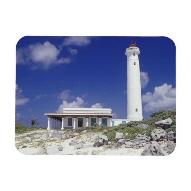 Íman México, Cozumel. Farol Punta Sur Celarain. (Horizontal)