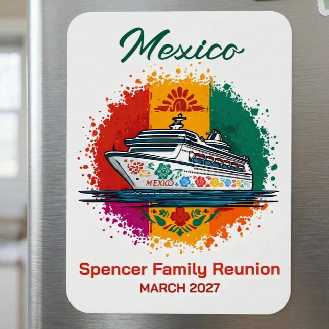 Íman Mexico Cruise Ship Stateroom Marker (Criador carregado)