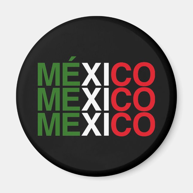 ÍMAN MEXICO FLAG (Frente)