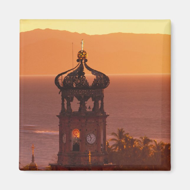 Íman México, Jalisco, Puerto Vallarta. Torre de igreja (Frente)