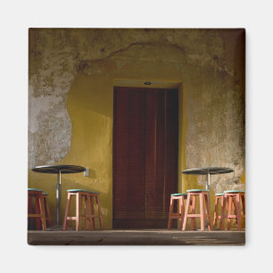 Íman México, Oaxaca, Tarde - Sol acende varanda de