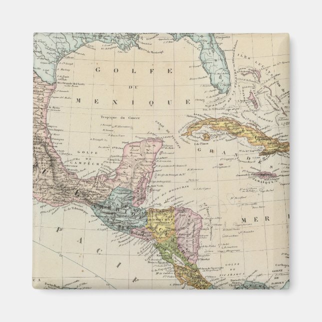 Íman México, Panamá, América Central (Frente)