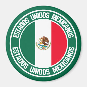 Íman México Round Emblem