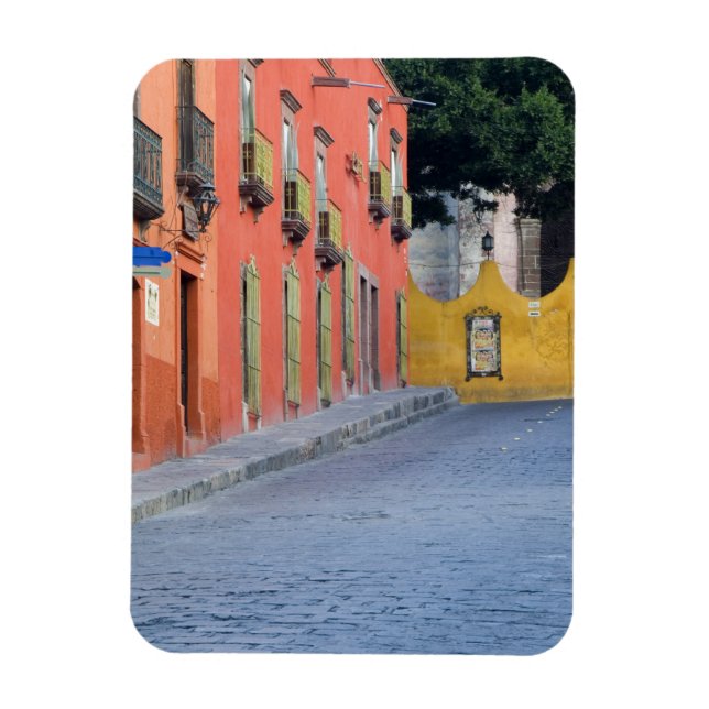 Íman México, San Miguel de Allende, Casas ao longo (Vertical)