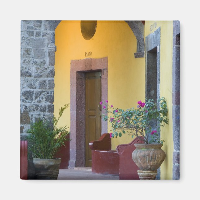Íman México, San Miguel de Allende, Entrada de Arcada (Frente)