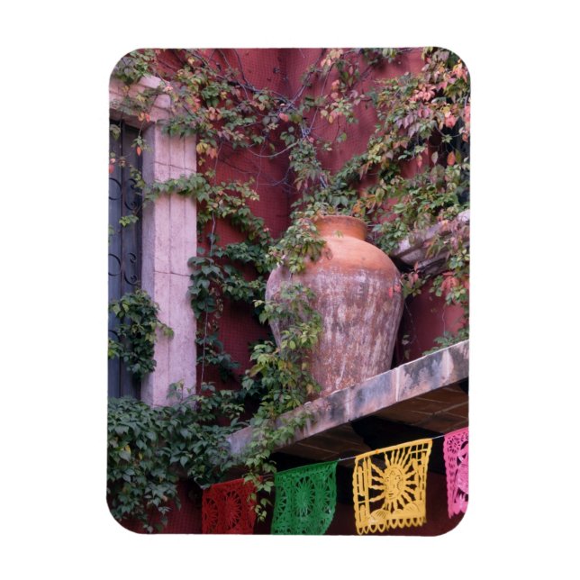Íman México, San Miguel de Allende, Hera, vaso de barro (Vertical)