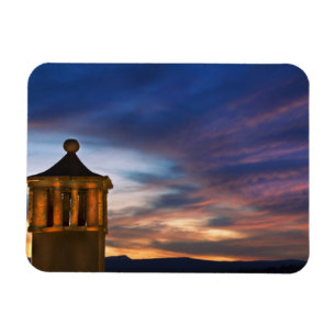 Íman México, San Miguel de Allende. Pôr do sol sobre
