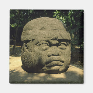 Íman México, Villahermosa, cabeça gigante Olmec, La V