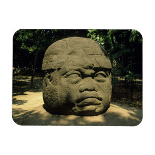 Íman México, Villahermosa, cabeça gigante Olmec, La V