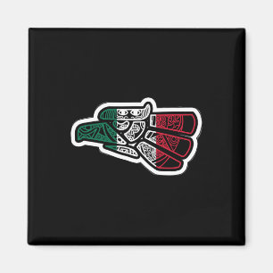 Íman México Vintage Orgulho de Bandeira Mexicano Hecho