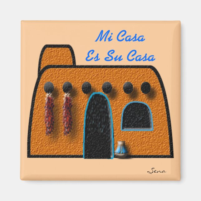 Íman Mi Casa Su Casa (Frente)