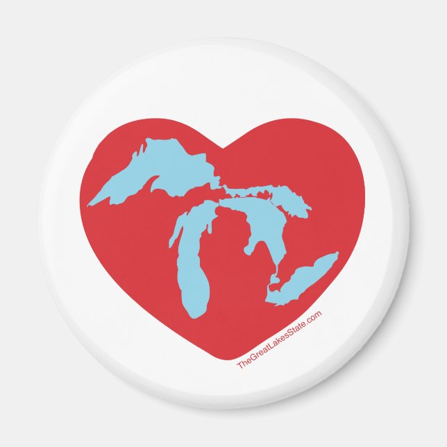 Íman MI Heart Magnet (Frente)