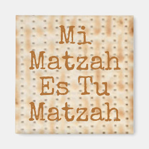 Íman Mi Matzah Es Tu Matzah Passover