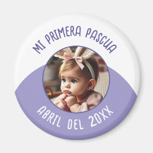 Íman Mi Primera Pascua con Foto y Año