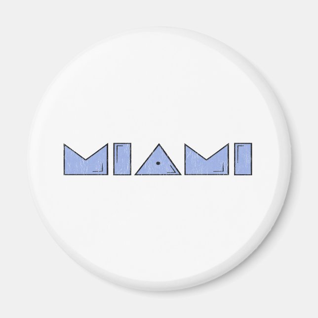 Íman miami (Frente)