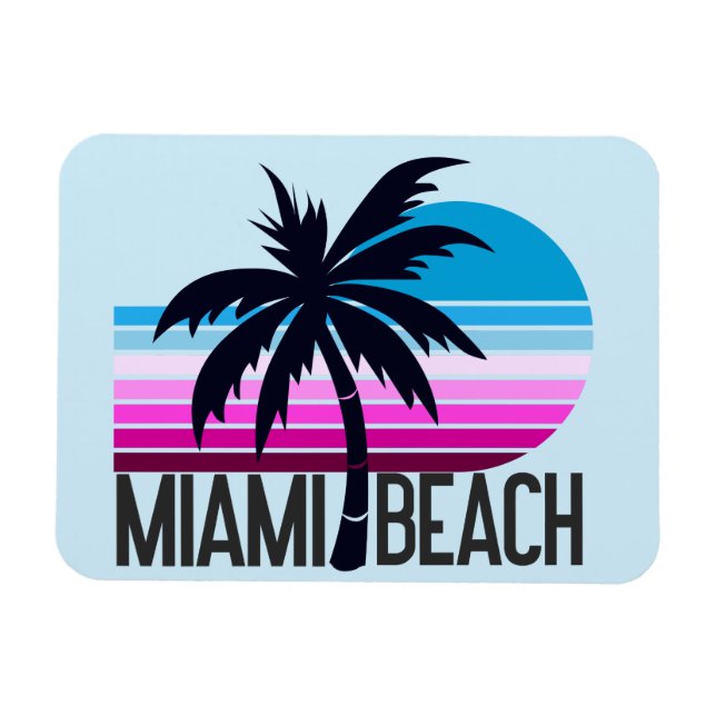 Íman Miami Beach (Horizontal)