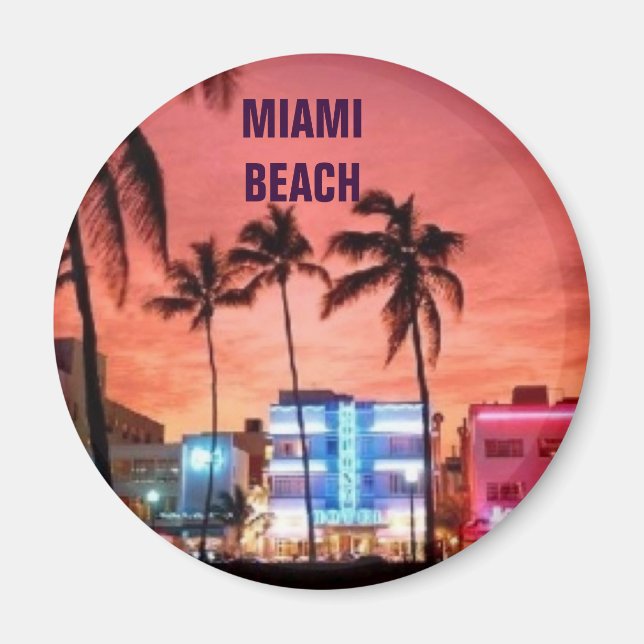 Íman Miami Beach, Flórida (Frente)
