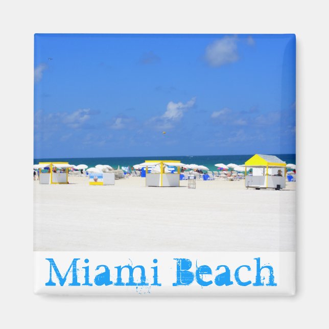 Íman Miami Beach Magnet (Frente)