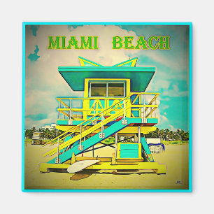 Íman Miami Beach Magnet 2A