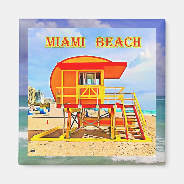 Íman Miami Beach Magnet 3B (Frente)