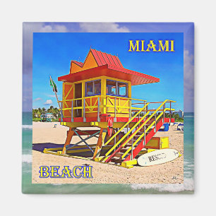 Íman Miami Beach Magnet 5B