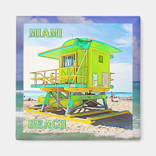 Íman Miami Beach Magnet 6B