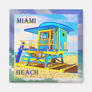 Íman Miami Beach Magnet 7B