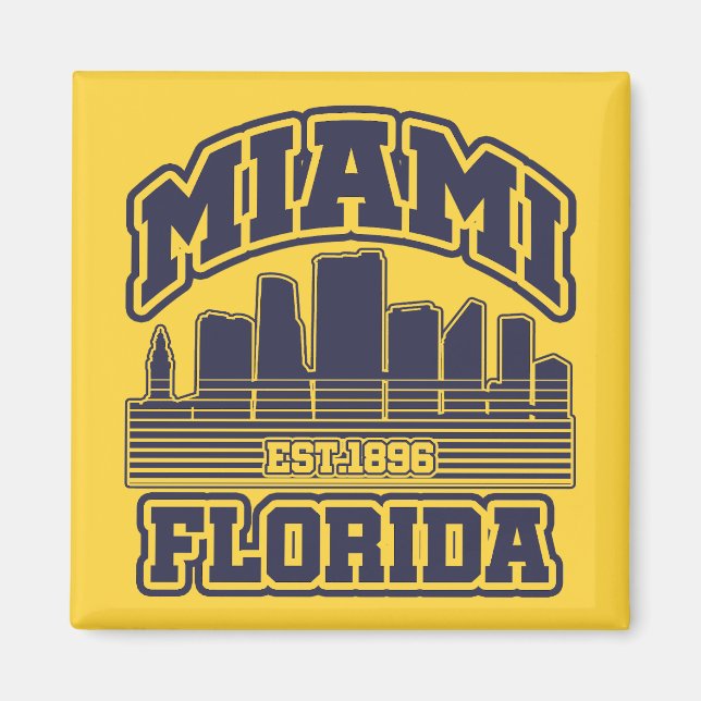 Íman Miami, Flórida (Frente)