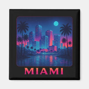 Íman Miami Moonrise - Horizonte Neon
