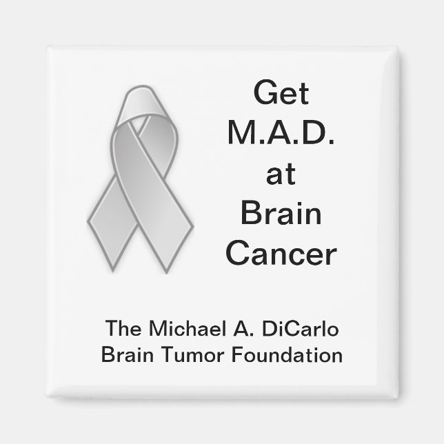 Íman Michael A. DiCarlo Brain Tumor Foundation (Frente)
