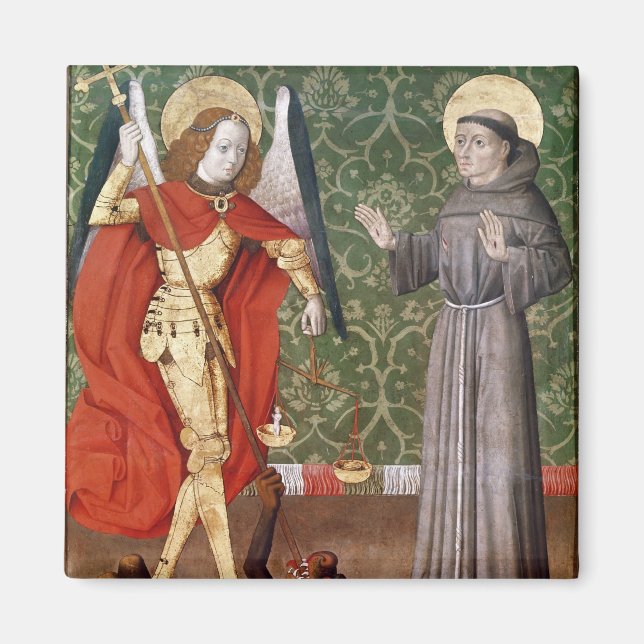 Íman Michael e Rua Francis de Assisi, c.1480 (Frente)