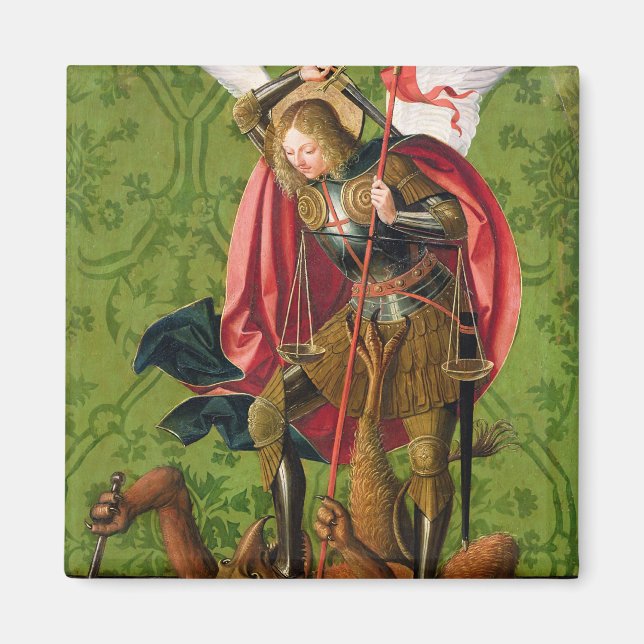 Íman Michael Matando o Dragão (Frente)