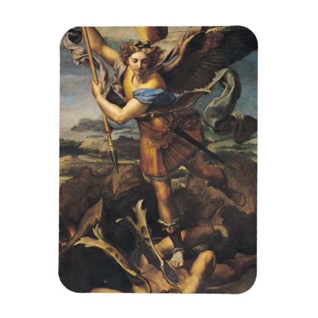 Íman Michael Overwhelming the Demon, 1518 (Vertical)