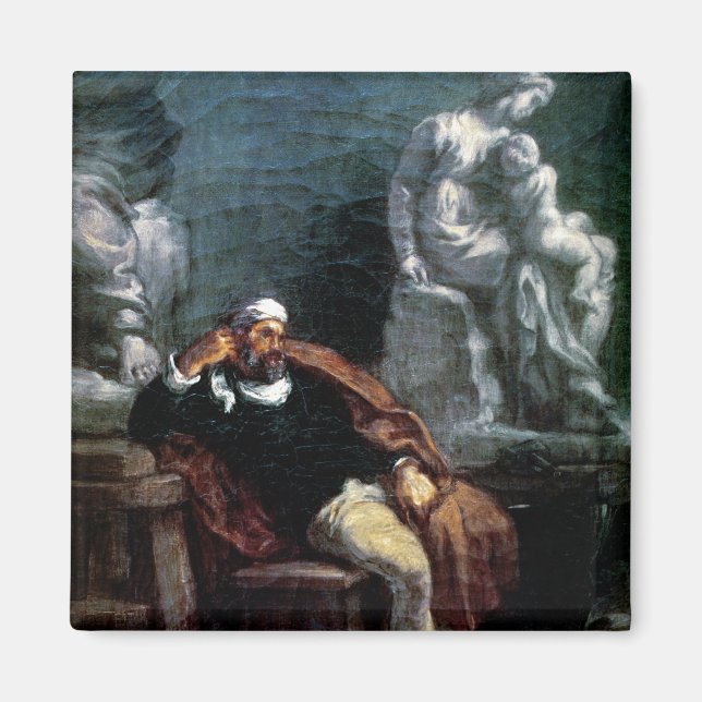 Íman Michelangelo no seu Studio (Frente)