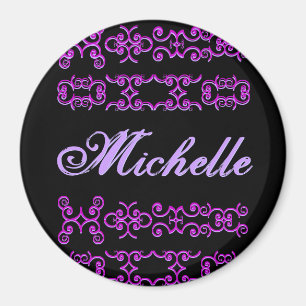 Íman Michelle Designer Name Magnet